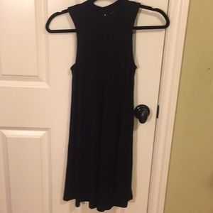 Hollister Ribbed high-neck swing dress